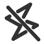 Zap Off SVG Icon